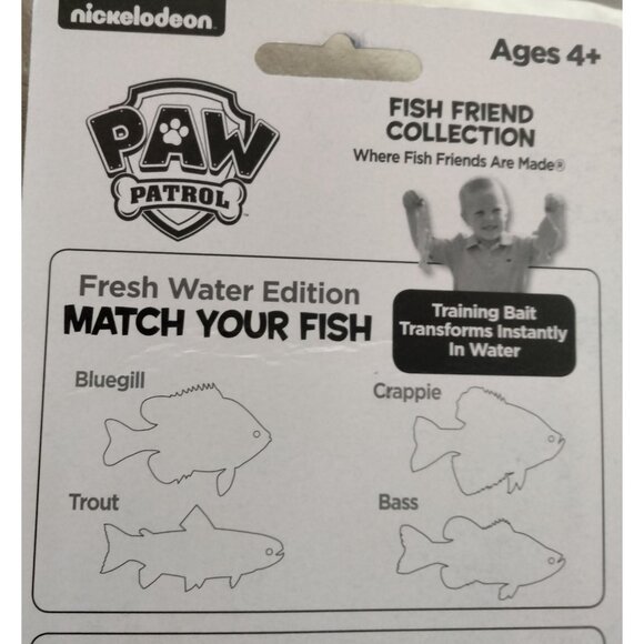 Kid Casters Paw Patrol Bait Pack Sponge Fish Training Lures/Casting Plugs - Picture 8 of 9